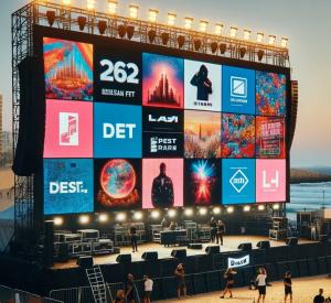Quality OEM Outdoor P2.604 Led Lcd Display Screen Billboard 500x1000 wholesale