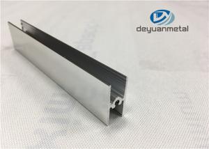 Quality Bright Dip Aluminium Furniture Profiles , Precise Cutting Shower Enclosure Profiles wholesale