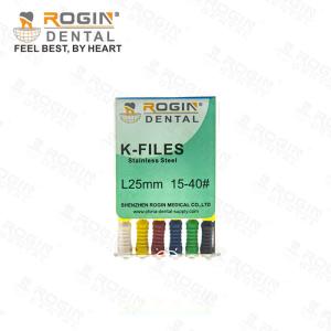 Quality Stainless Steel Root Canal K Files Endodontics, Enlargement Dental Endo Files wholesale