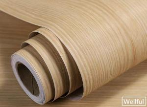 Quality Two Layers PVC Lamination Film 0.15mm Wood Embossed 1000mm wholesale