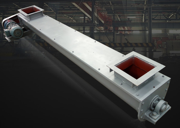 Customized 45 Degree 110TPH Incline Screw Conveyor For Cement