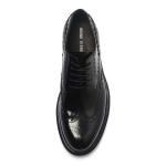 OEM ODM Black Lace Up Mens Slip On Leather Dress Shoes