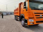 Dump Trucks Sinotruck 6X4 Heavy Duty HOWO Tipper Truck Sinotruk 371HP Front