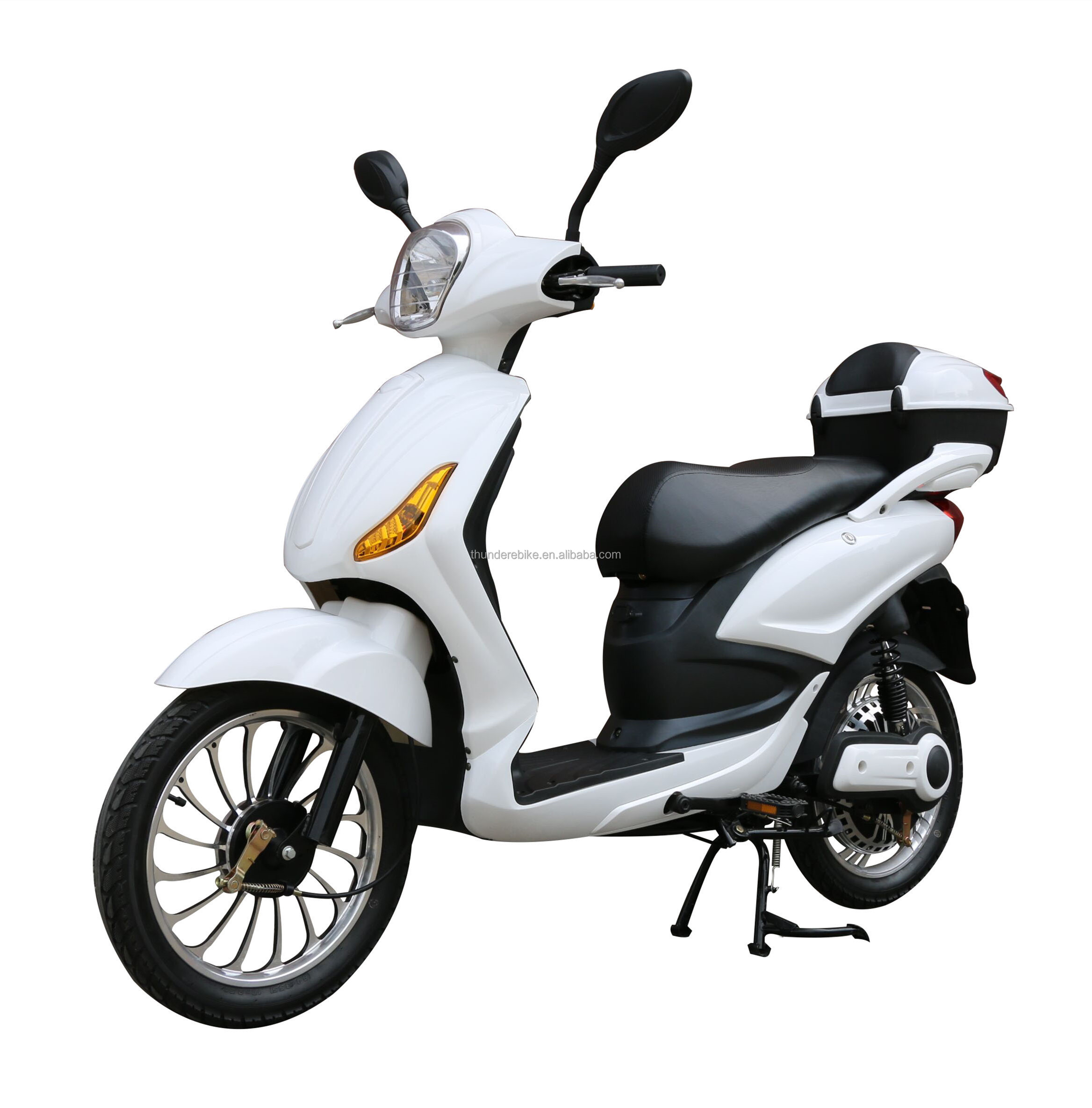 Italy Best Seller 48V 500W Electric Scooter Pedal Assist 60km Range per Charge 18 Inch Tire 48V 20ah Bluetooth Sensor Disk