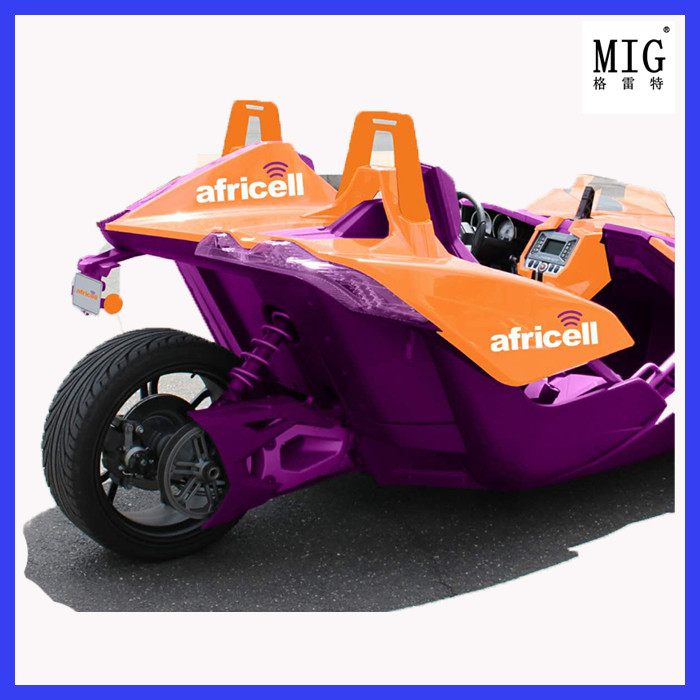 customize design car model of fiberglass material in hotel decoration shopping mall decoration
