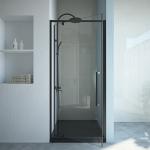 6mm tempered glass 800x1000x1900mm shower door