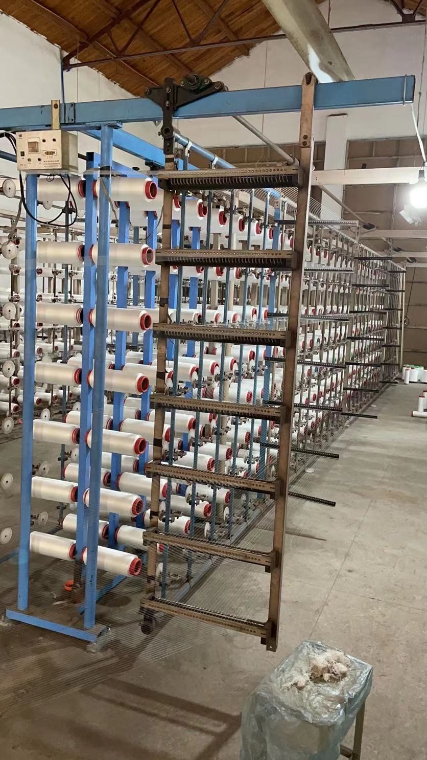 Electronic Yarn Warping Machine With 8 Layer Rotating Winding