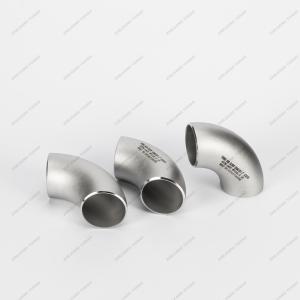 China 304 Stainless Steel Butt Weld Pipe Fittings 90 Degree Stainless Elbow DN6-DN800 on sale