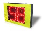 Iron Material Solar Traffic Speed Sign With Red Green Color Display