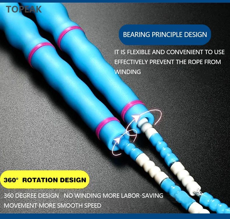 8 Foot 9 Foot Custom Heavy Beaded Jump Rope Adults Sports