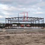 Economical Light Steel Structure Chicken House , Prefab Agricultural Buildings