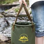 Collapsible Bucket 5.3 Gallon Portable Camping Outdoor Buckets Water Container