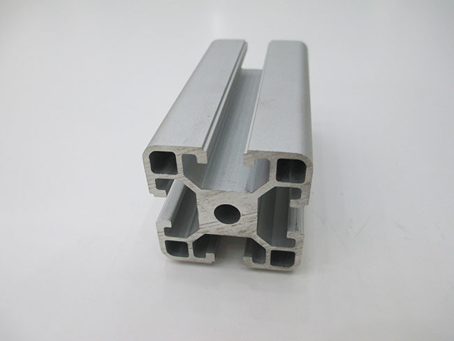 40 * 40 Blasting Natural Anodized T Slot Aluminum Profile For Industry Machinery