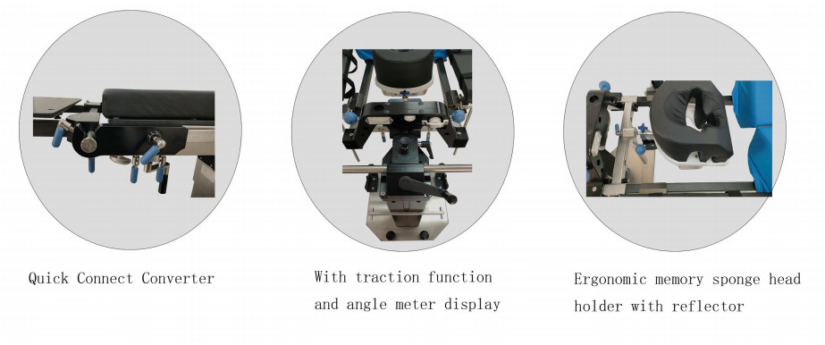 ODM OEM Spine Frame Spine Operation Posture Brackets Fixed Clamp Operation Table Accessories