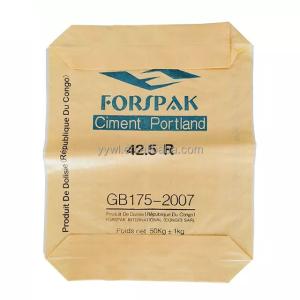 Quality Ht sale 20KG 25KG 40KG 50KG PP Valve Block Bottom empty cement bag China manufacture wholesale