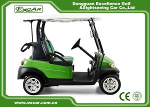 Quality EXCAR 2 Passenger Golf Carts With 3.7KW Motor Italy Graziano Axle wholesale
