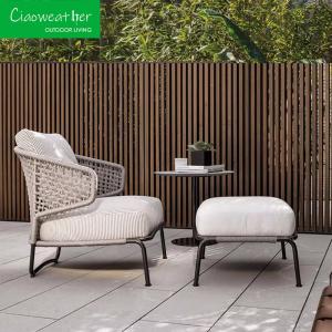Quality Comfortable Outdoor Rattan Furniture Waterproof Upholstery Cushion Garden Sofa Set with Customized Color wholesale