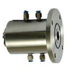 Solid Shaft Ferrofluidic Feedthrough Magnetic Fluid Seal