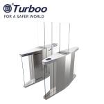 Elegant Optical Pedestrian Turnstile Barrier Gate High Speed SUS304