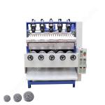 Combined Stainless Steel Scrubber Making Machine 5 Ball 5 Head Scourer For