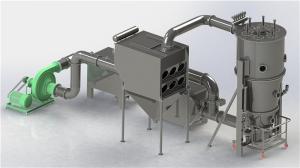Quality FGBX Closed Circuit Circulation Fluid Bed Dryer Machine wholesale