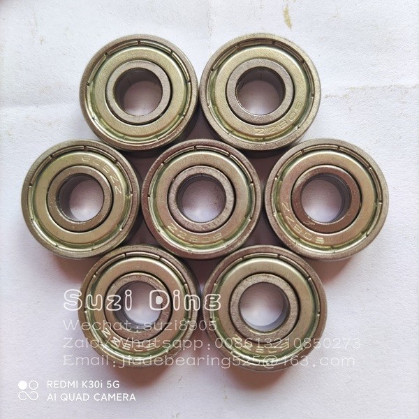 608zz 3mm Radial Deep Groove Ball Bearing 8x22x7 For Sliding Door And Window Rollers