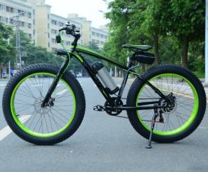 Quality Fork Suspension 4.0 Fat Tire 350 Watt MTB Electric Bikes wholesale