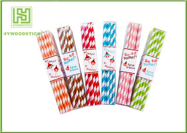 Restaurant Silver Gold Foil Paper Straws , Food Grade Paint Party City Paper