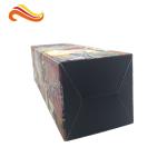 Silver Foil Logo Cardboard Wine Bottle Gift Box Packaging CMYK Printing With