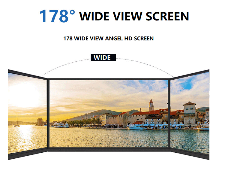 Guangdong hot sale 25 inch 32 inch free standing style multi function touch screen signal lcd tv display panel for advertising