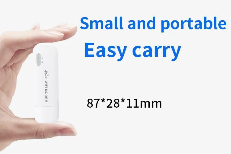 Unlock Mf783 Cat4 150Mbps 4G USB WiFi Modem LTE Dongle with B1/B3/B5/B7/B8/B20/B40