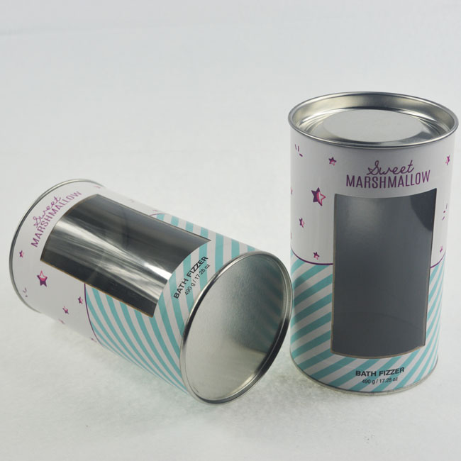 OEM Airtight Printed Tube Packaging WIth PVC Window