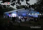 White Clear Span Tent for 800 People as Wedding Tent