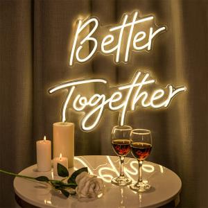 Quality Custom Better Together Neon Led Light Sign Romance Wedding wholesale