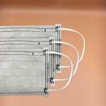 4 Ply Disposable Carbon Filter Face Mask / Ffp3 Rated Mask High Efficiency