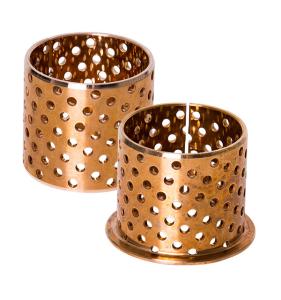 Quality WB702 WB700 CuSn8 CuSn6.5 Wrapped Bronze Bushings With Holes wholesale