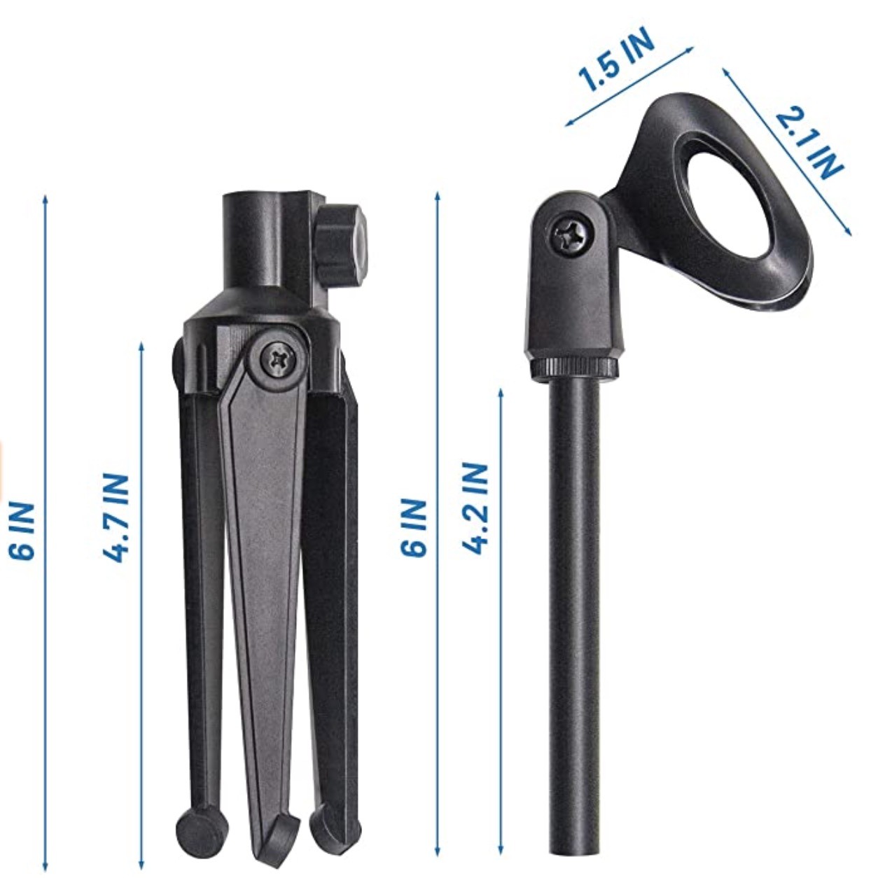Mini Desktop Holder 4.7 Inch M20 Tripod Mic Stand
