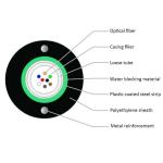 Direct Burial Bulk Outdoor Fiber Optic Cable GYXTW 48 Core