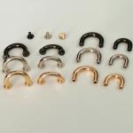 Eco D Rings Screw In Shackle Belt Buckle Garments Leather Craft OEM