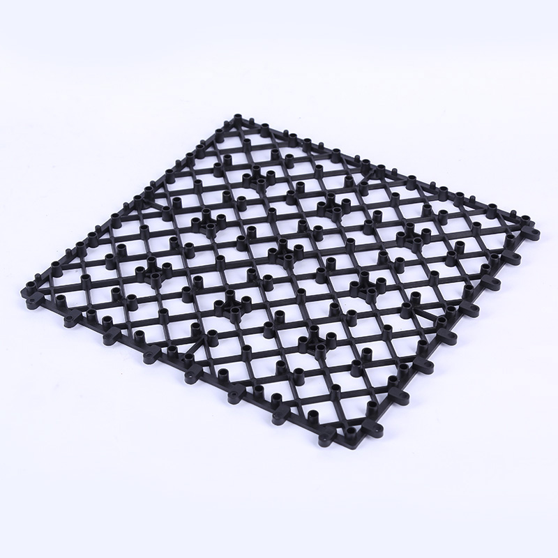 DIY Floor Plastic Click Base Deck Tile with 10-14mm Thickness and Cutting Service