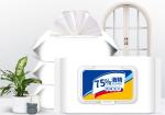 Person Non Woven Wet Wipes 75% Alcohol Antiseptic Medical Disinfecting