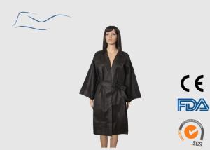 Quality SPA Disposable Kimono Robe Ties On Neck And Waist Style XL Size 30G wholesale
