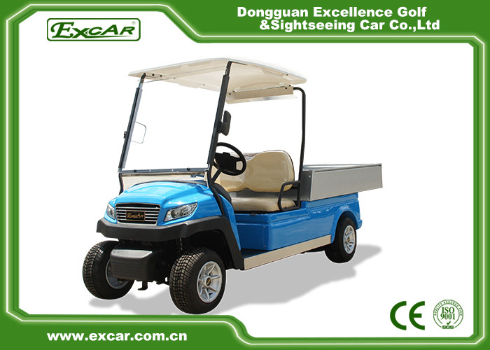 Color Optional Electric Golf Car With Aluminum Cargo Box