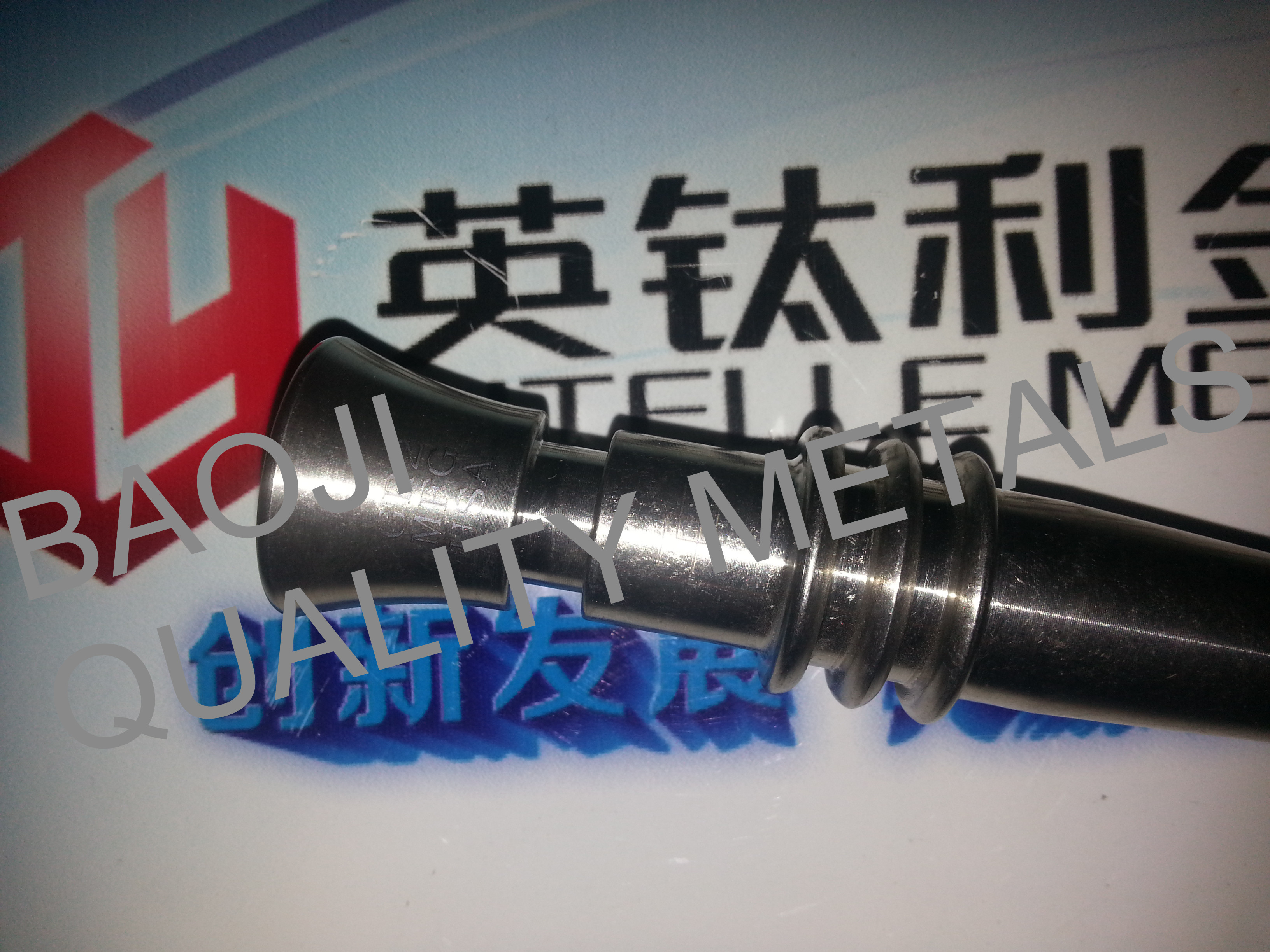 Housing Turning CNC Machining Titanium Parts Grade 5 Alloy Material Auto Lathe