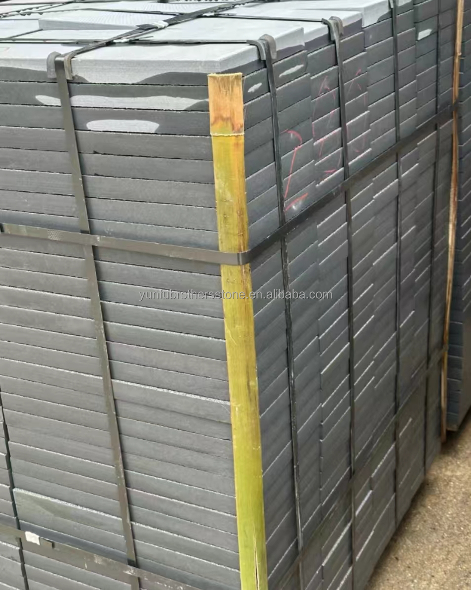 Modern Design Style Shanxi Black Granite Blocks 18mm Thick Absolute Black Granite Slab