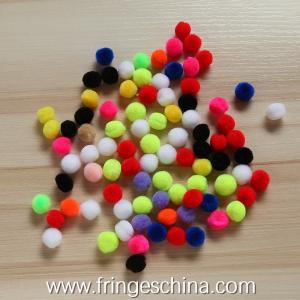 Quality Wholesale Colorful DIY Multicolored Pom Pom Ball For Hat Costume Christmas Decoration wholesale