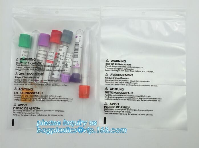 resealable one side clear pouch pharmacy small Zip lockk pill package zip lock plastic bags pills packaging bag, bagplasti