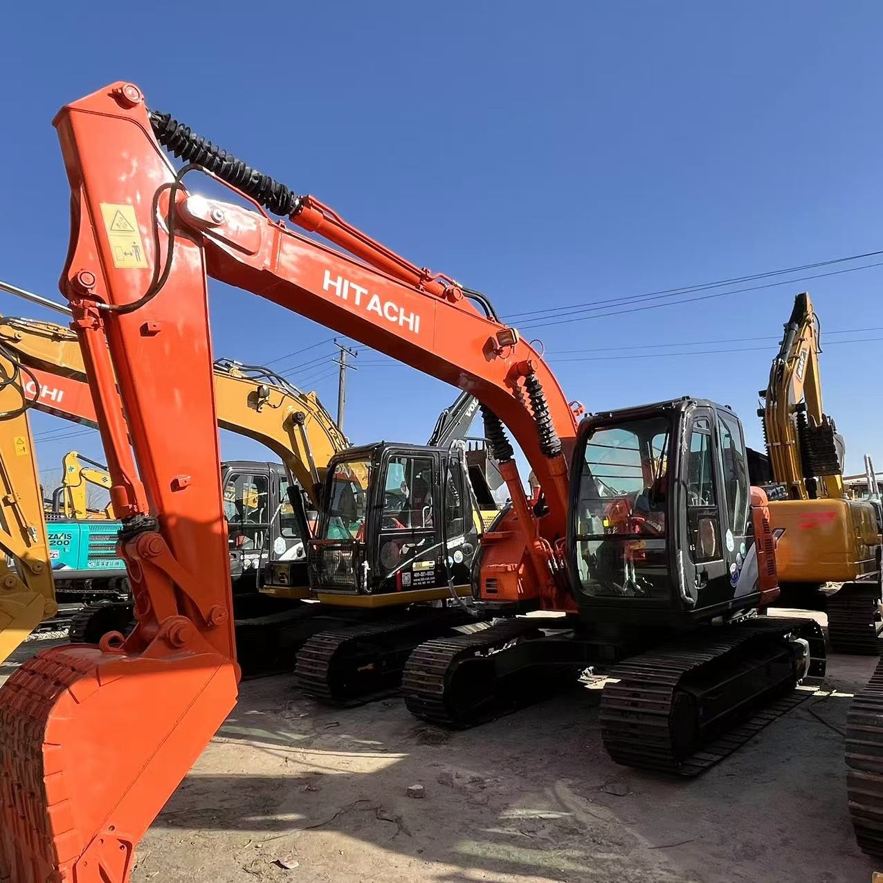 New Arrive Used Hitachi ZX135 Excavator 13.5 Ton Constrution Second Hand Digger With 0.59m3 Bucaket Capacity