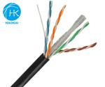 Jelly Filled External LAN Cable PVC Jacket UTP CAT6 Outdoor Network Cable