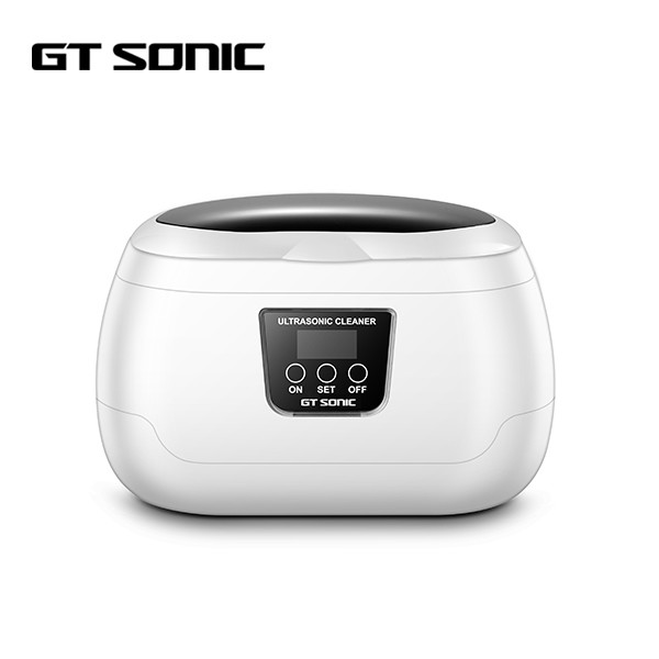 Mini Denture Ultrasonic Dental Cleaner 600ml 35W Stainless Steel SUS304 Tank